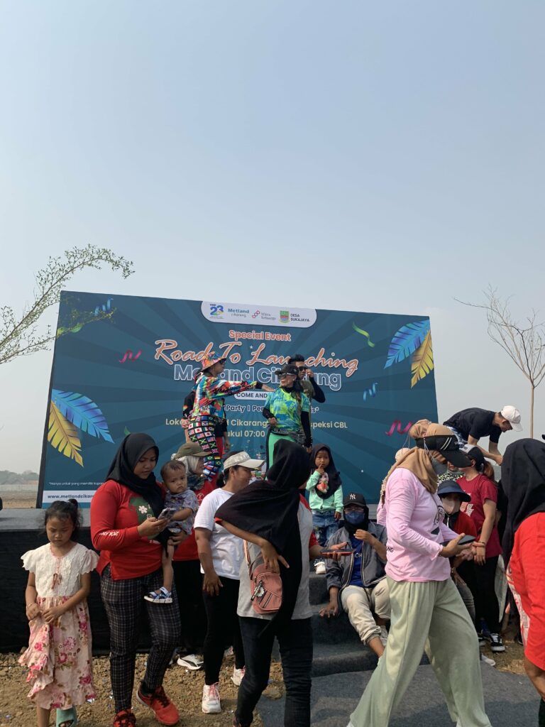 Road to launching Metland Cikarang