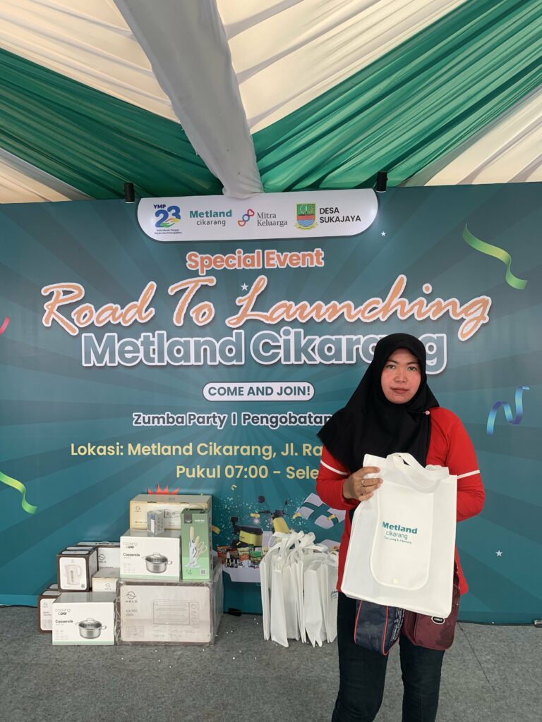 Road to launching Metland Cikarang