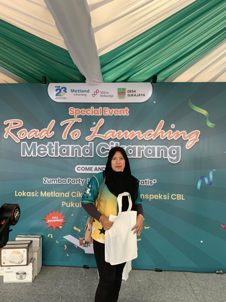 Road to launching Metland Cikarang