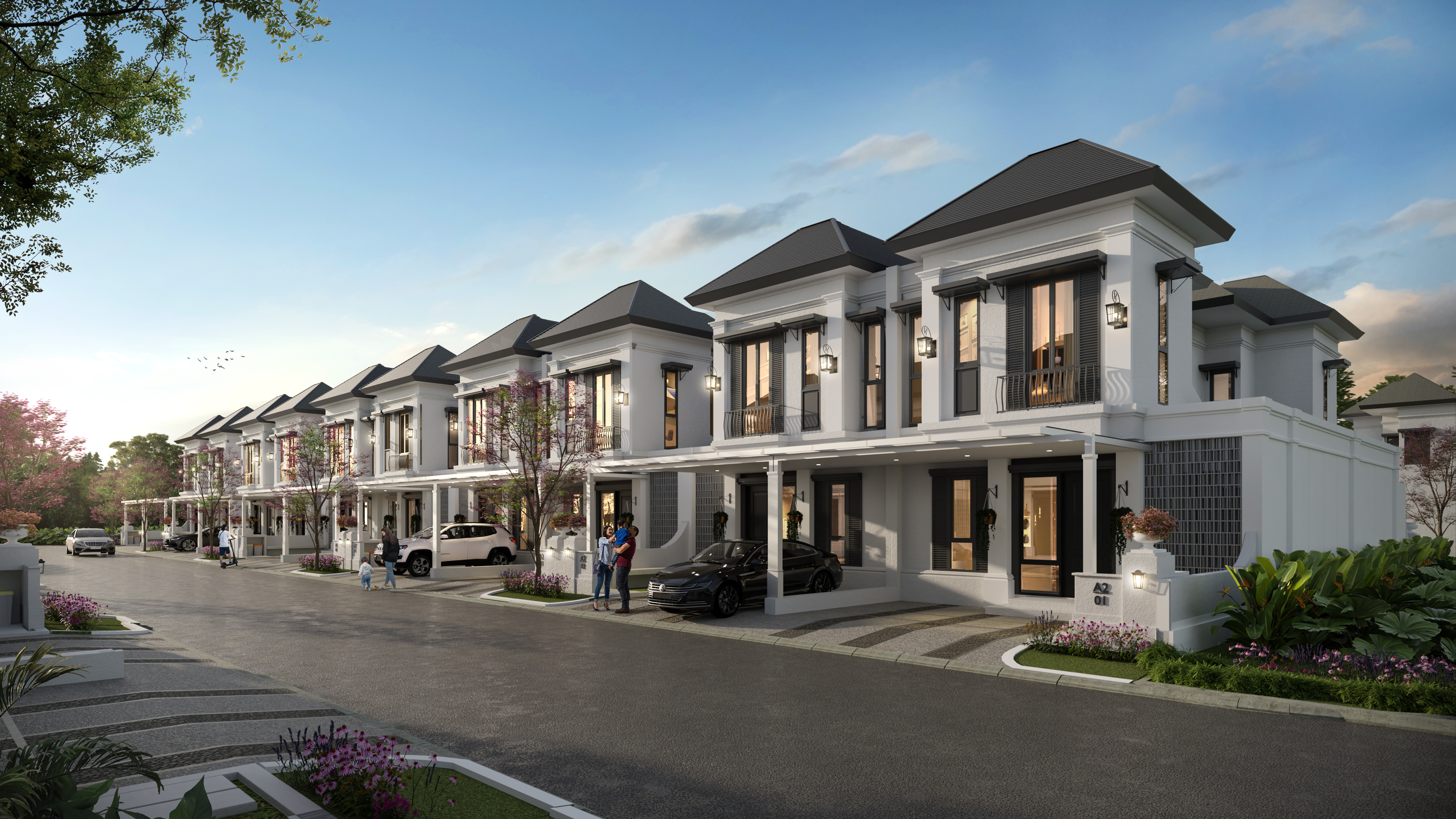 Rumah 2 lantai derora 59